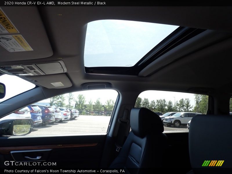 Modern Steel Metallic / Black 2020 Honda CR-V EX-L AWD