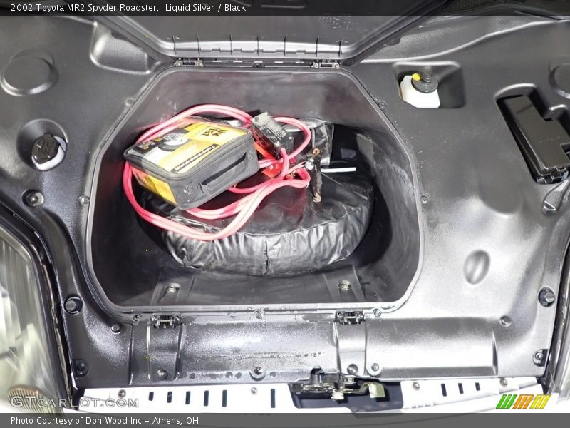 Liquid Silver / Black 2002 Toyota MR2 Spyder Roadster