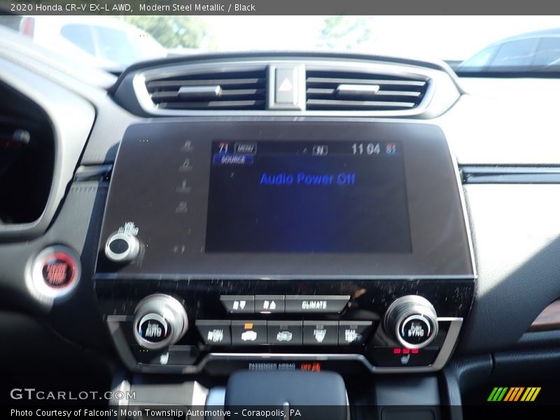 Modern Steel Metallic / Black 2020 Honda CR-V EX-L AWD