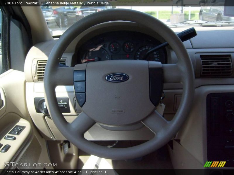 Arizona Beige Metallic / Pebble Beige 2004 Ford Freestar SE