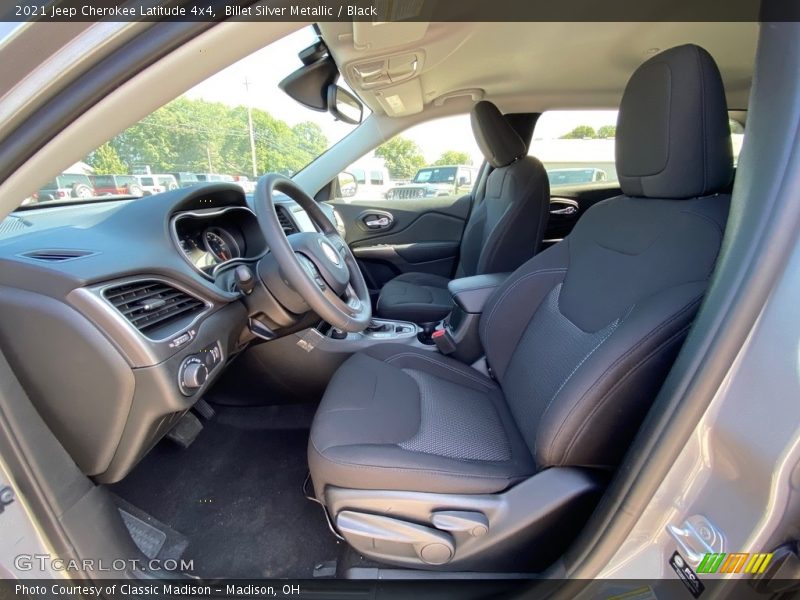 Billet Silver Metallic / Black 2021 Jeep Cherokee Latitude 4x4