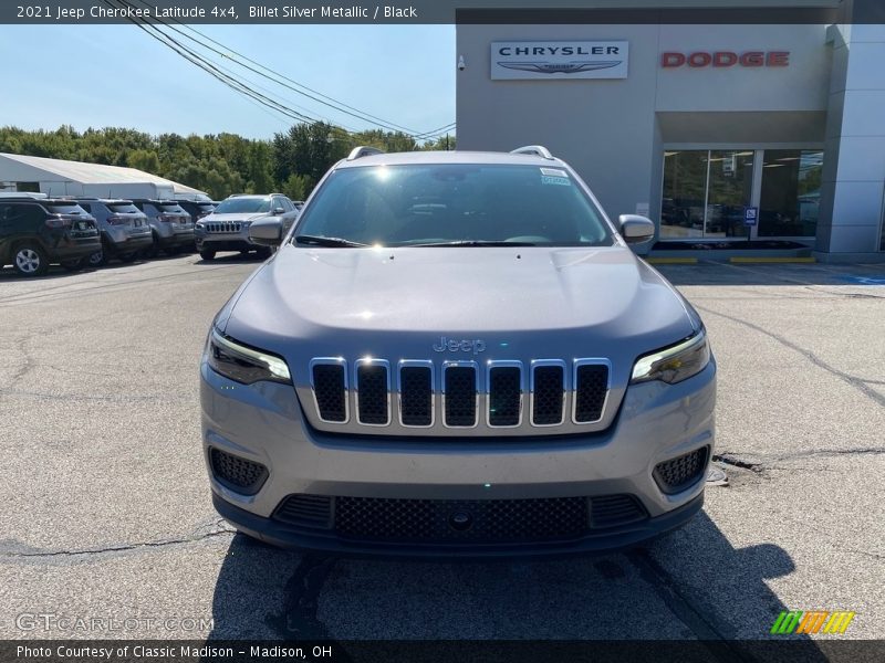Billet Silver Metallic / Black 2021 Jeep Cherokee Latitude 4x4
