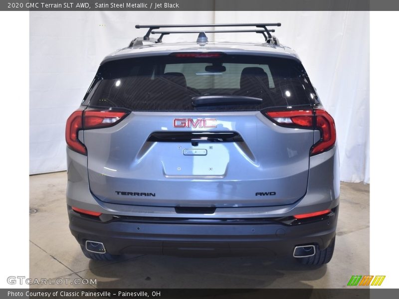 Satin Steel Metallic / Jet Black 2020 GMC Terrain SLT AWD
