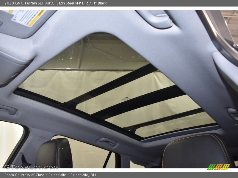Satin Steel Metallic / Jet Black 2020 GMC Terrain SLT AWD
