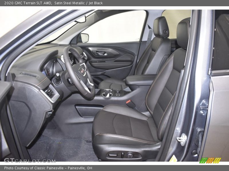 Satin Steel Metallic / Jet Black 2020 GMC Terrain SLT AWD