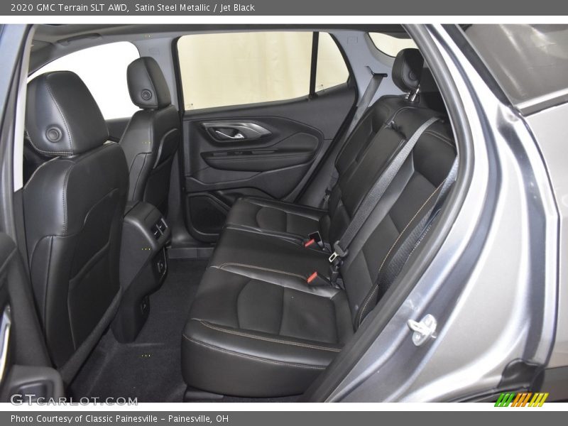 Satin Steel Metallic / Jet Black 2020 GMC Terrain SLT AWD
