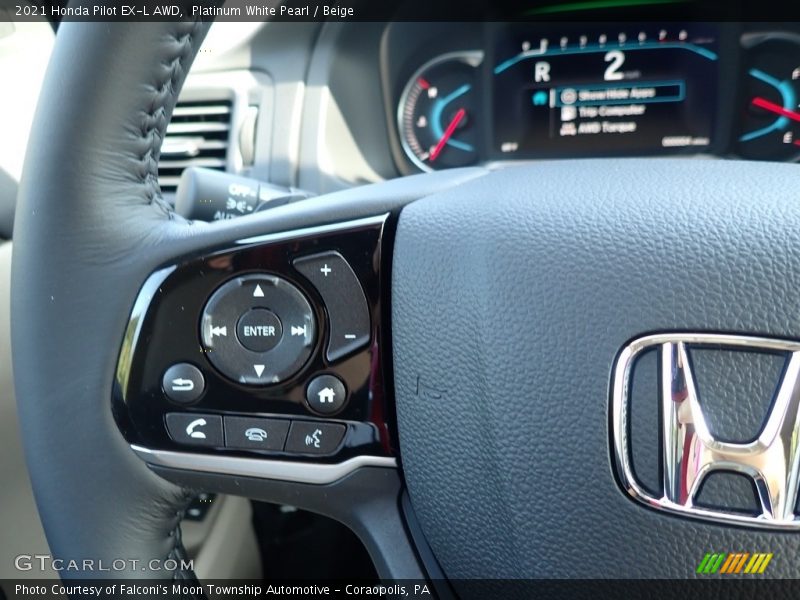  2021 Pilot EX-L AWD Steering Wheel