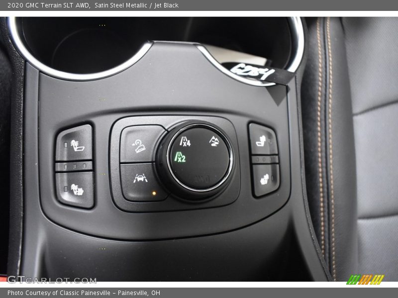 Satin Steel Metallic / Jet Black 2020 GMC Terrain SLT AWD