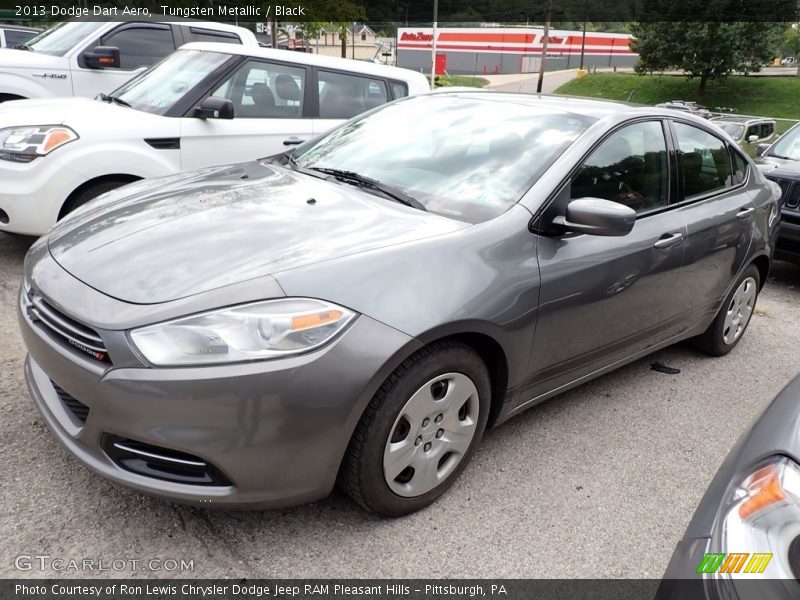 Tungsten Metallic / Black 2013 Dodge Dart Aero