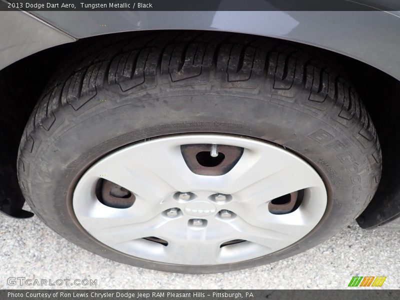 Tungsten Metallic / Black 2013 Dodge Dart Aero