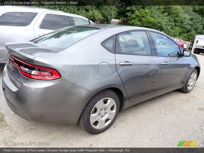 Tungsten Metallic / Black 2013 Dodge Dart Aero