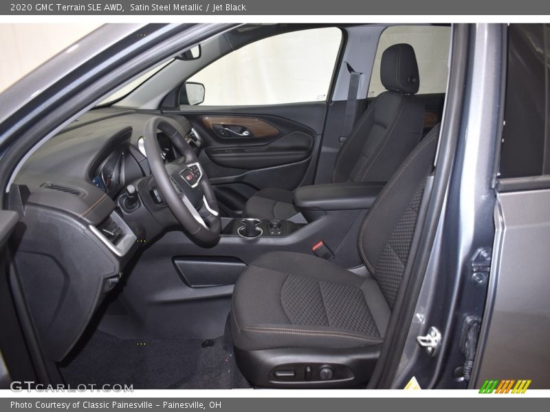 Satin Steel Metallic / Jet Black 2020 GMC Terrain SLE AWD