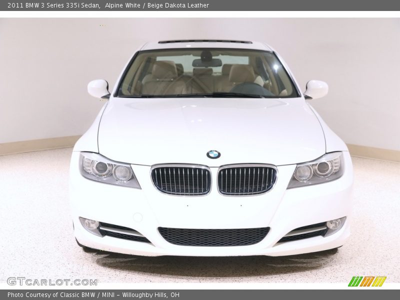 Alpine White / Beige Dakota Leather 2011 BMW 3 Series 335i Sedan