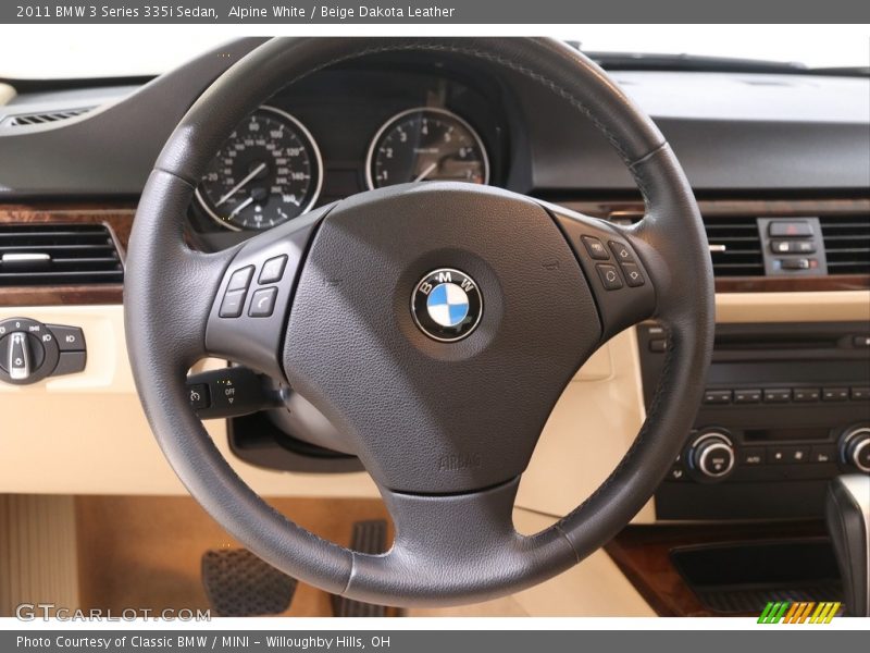 Alpine White / Beige Dakota Leather 2011 BMW 3 Series 335i Sedan