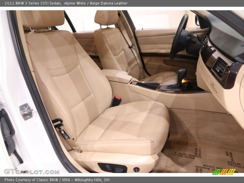 Alpine White / Beige Dakota Leather 2011 BMW 3 Series 335i Sedan