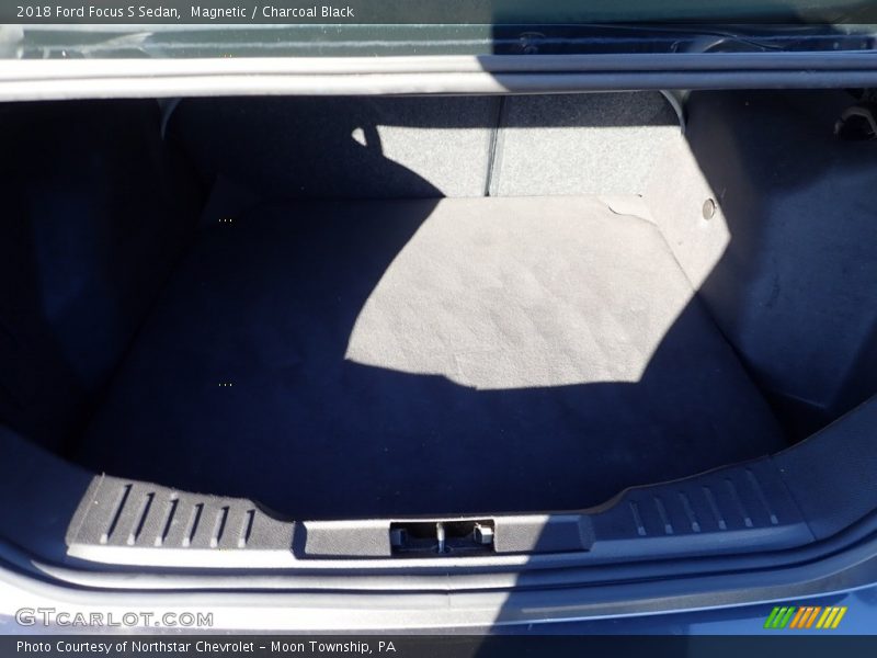 Magnetic / Charcoal Black 2018 Ford Focus S Sedan