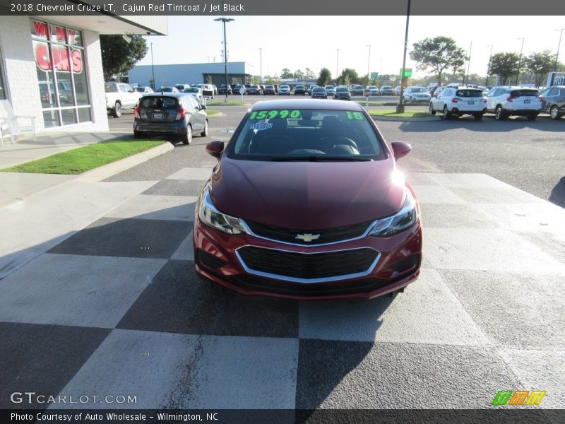 Cajun Red Tintcoat / Jet Black 2018 Chevrolet Cruze LT