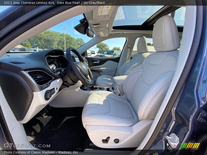  2021 Cherokee Limited 4x4 Ski Gray/Black Interior