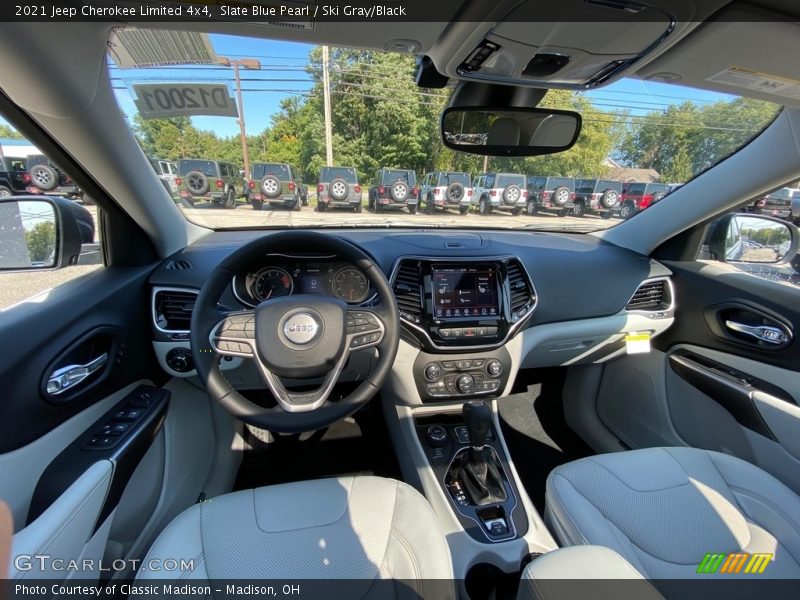 Front Seat of 2021 Cherokee Limited 4x4