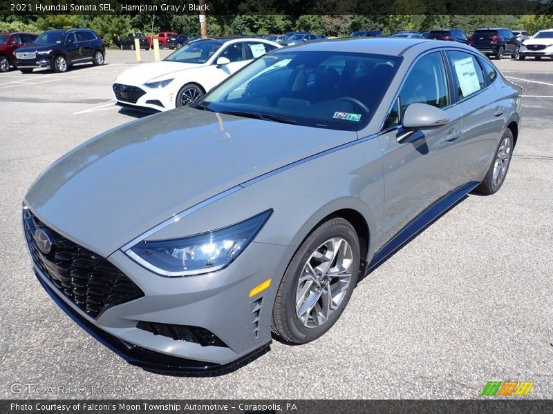 Front 3/4 View of 2021 Sonata SEL