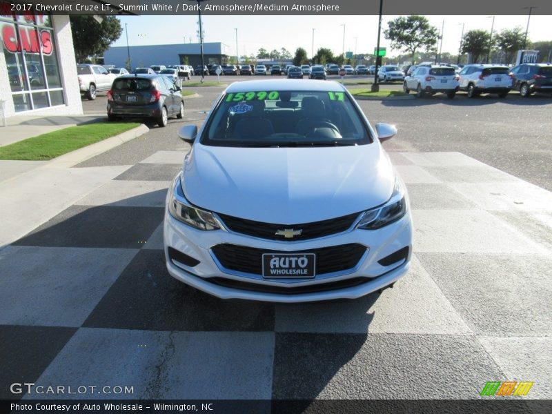 Summit White / Dark Atmosphere/Medium Atmosphere 2017 Chevrolet Cruze LT