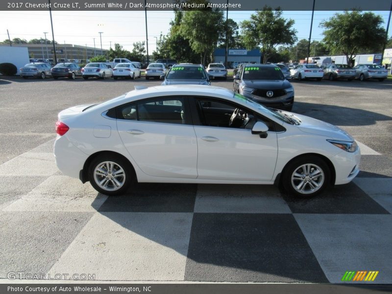 Summit White / Dark Atmosphere/Medium Atmosphere 2017 Chevrolet Cruze LT