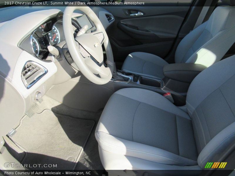 Summit White / Dark Atmosphere/Medium Atmosphere 2017 Chevrolet Cruze LT