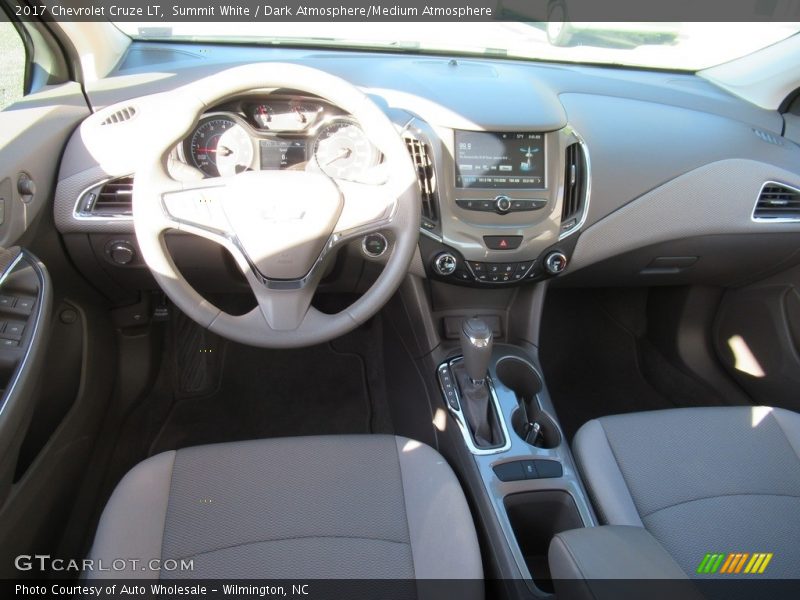 Summit White / Dark Atmosphere/Medium Atmosphere 2017 Chevrolet Cruze LT