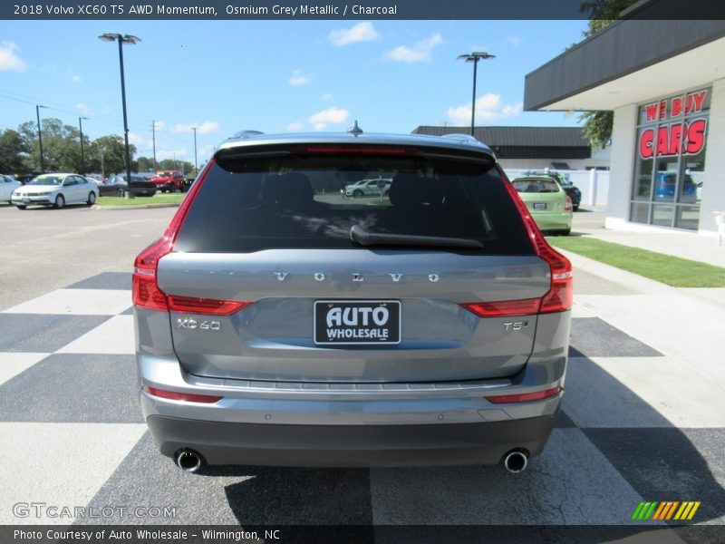 Osmium Grey Metallic / Charcoal 2018 Volvo XC60 T5 AWD Momentum