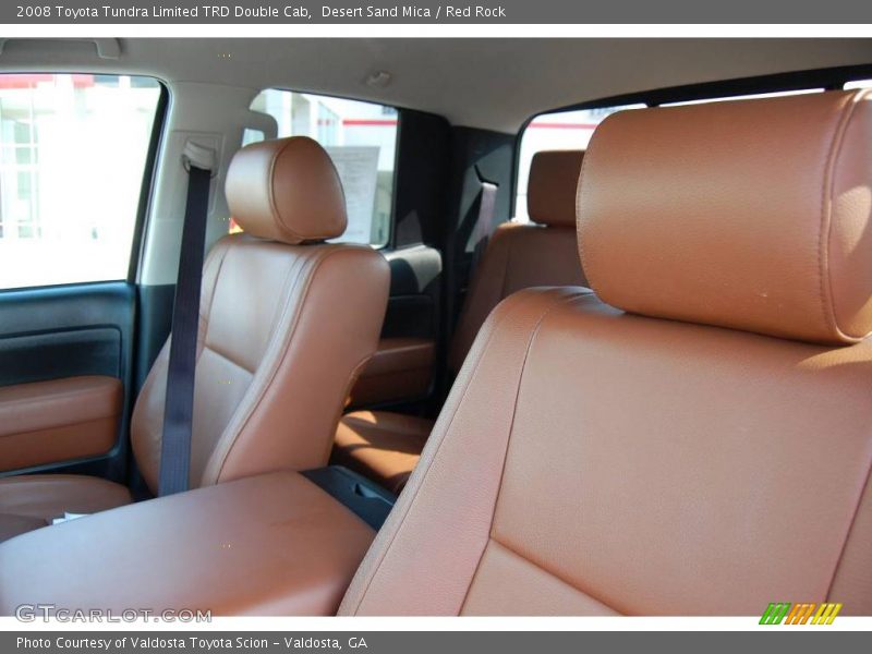 Desert Sand Mica / Red Rock 2008 Toyota Tundra Limited TRD Double Cab