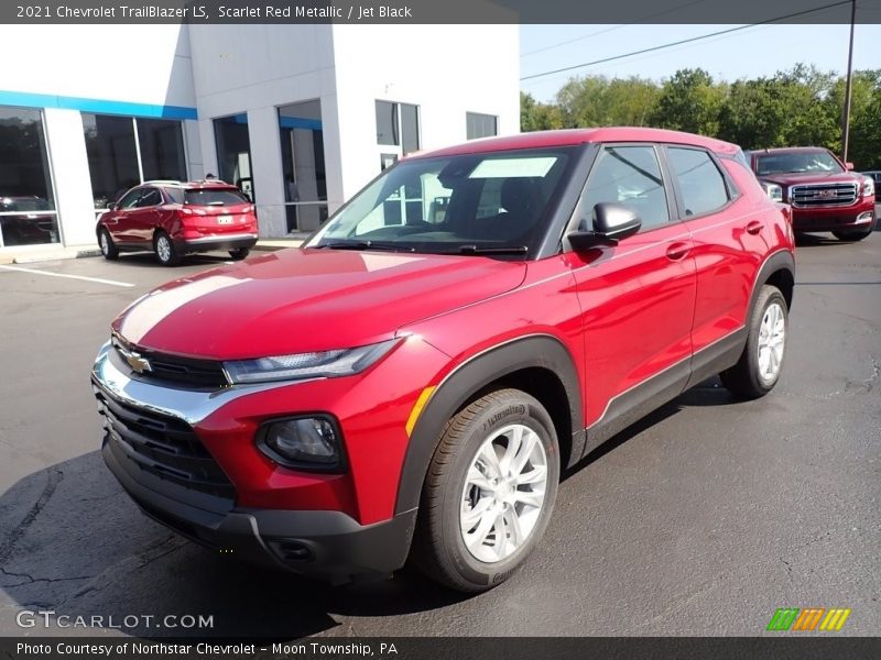 Front 3/4 View of 2021 TrailBlazer LS