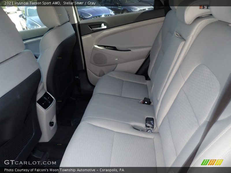 Stellar Silver / Gray 2021 Hyundai Tucson Sport AWD