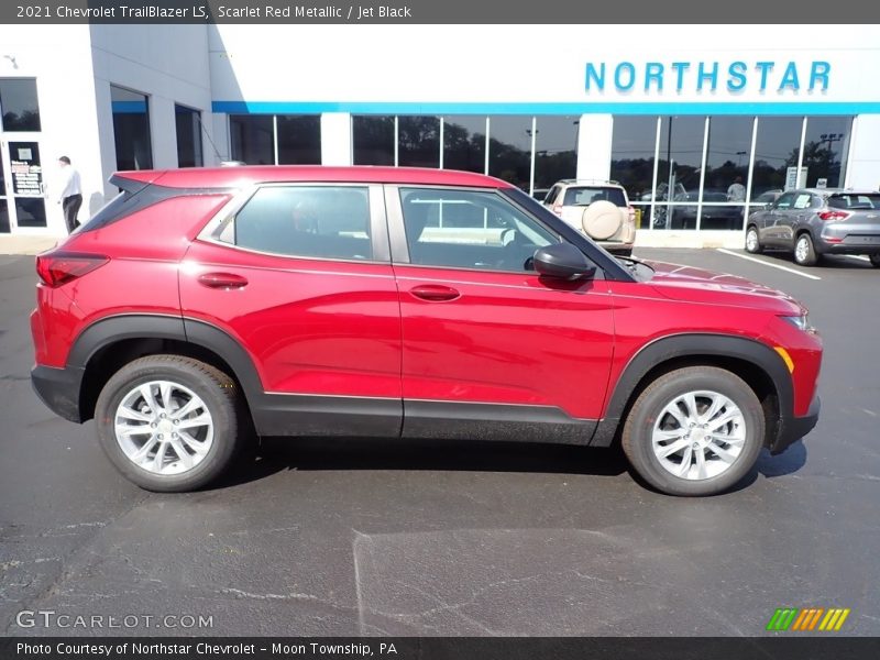 Scarlet Red Metallic / Jet Black 2021 Chevrolet TrailBlazer LS