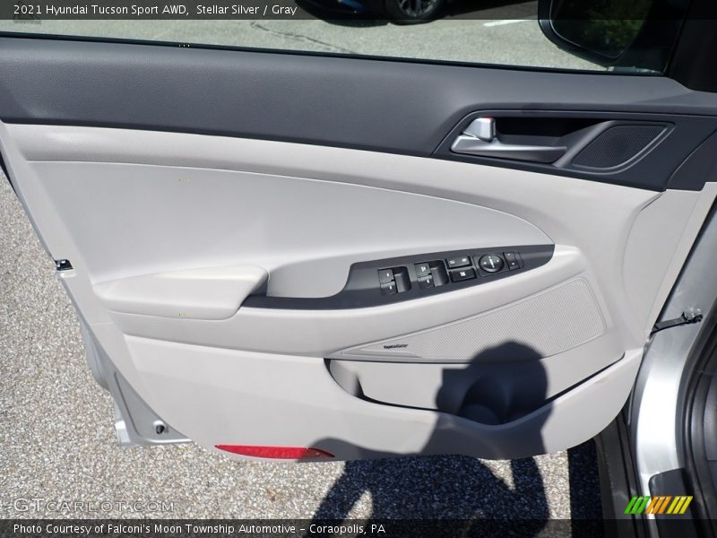 Stellar Silver / Gray 2021 Hyundai Tucson Sport AWD