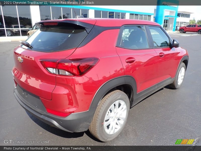 Scarlet Red Metallic / Jet Black 2021 Chevrolet TrailBlazer LS