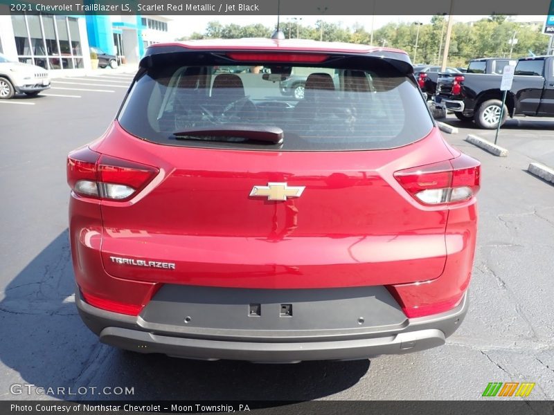 Scarlet Red Metallic / Jet Black 2021 Chevrolet TrailBlazer LS