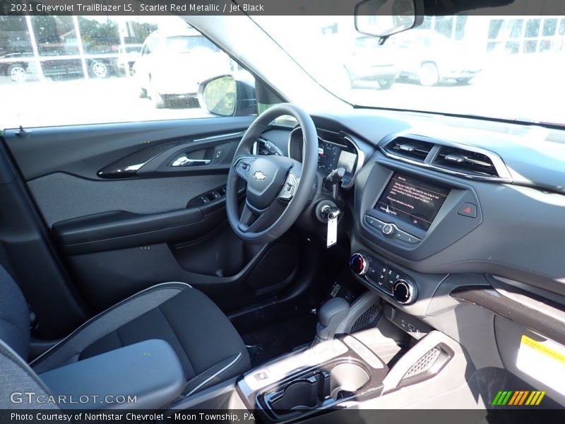 Scarlet Red Metallic / Jet Black 2021 Chevrolet TrailBlazer LS