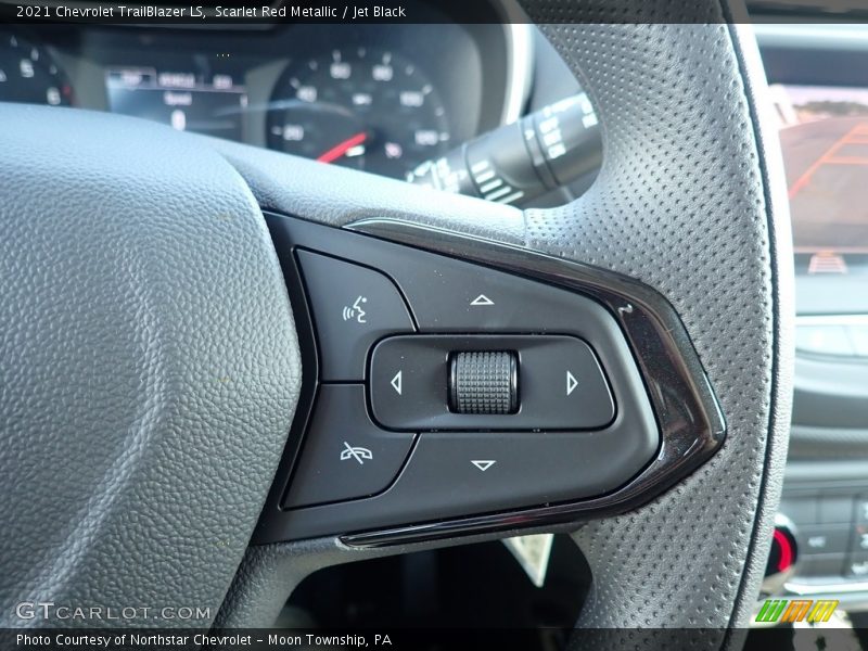 Scarlet Red Metallic / Jet Black 2021 Chevrolet TrailBlazer LS
