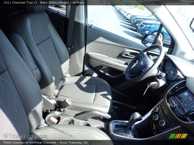 Black Cherry Metallic / Jet Black 2021 Chevrolet Trax LT