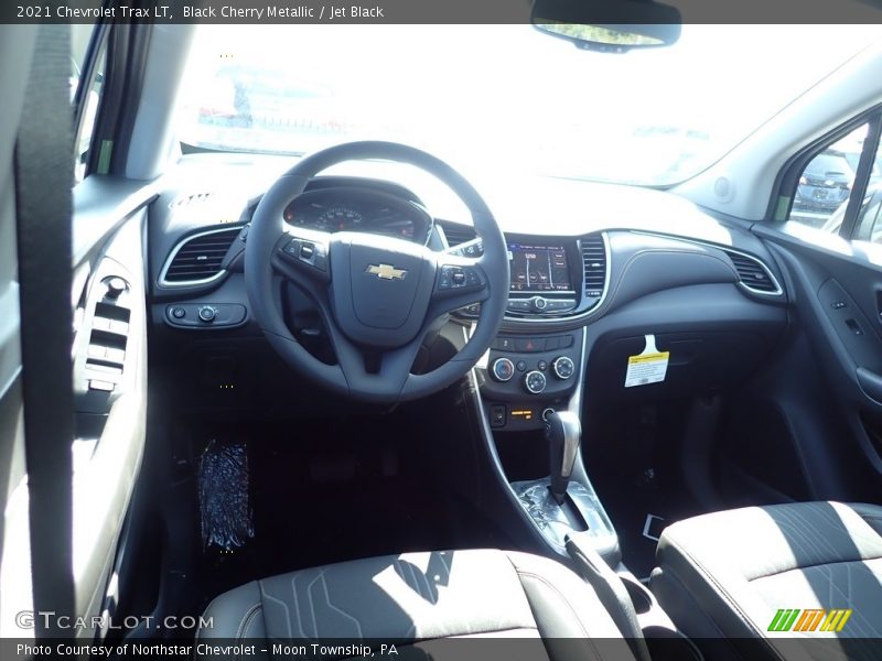 Black Cherry Metallic / Jet Black 2021 Chevrolet Trax LT