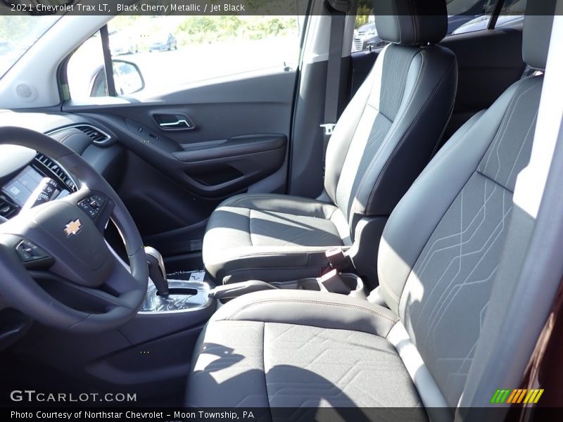 Black Cherry Metallic / Jet Black 2021 Chevrolet Trax LT