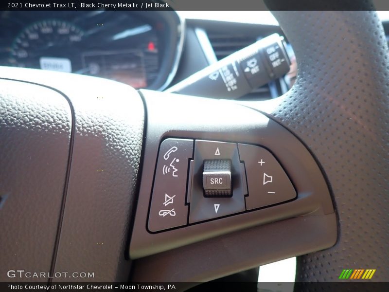 Black Cherry Metallic / Jet Black 2021 Chevrolet Trax LT