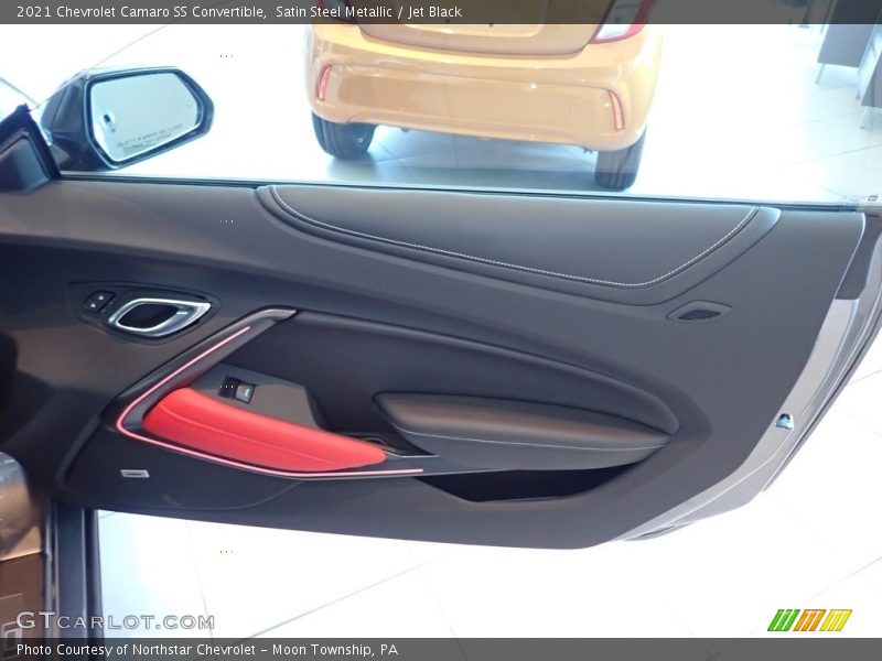 Door Panel of 2021 Camaro SS Convertible