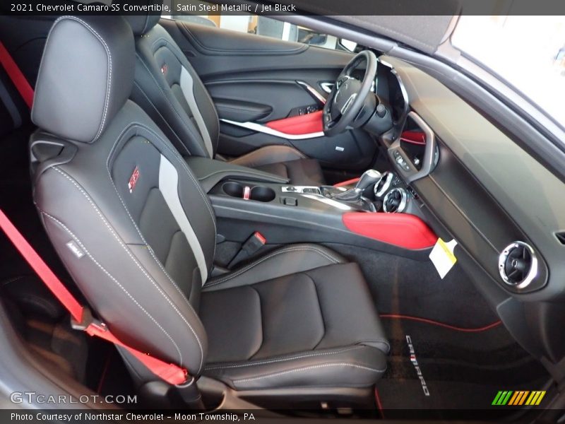  2021 Camaro SS Convertible Jet Black Interior