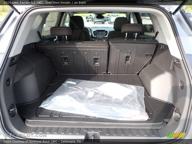 Satin Steel Metallic / Jet Black 2020 GMC Terrain SLE AWD
