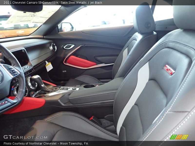 Front Seat of 2021 Camaro SS Convertible