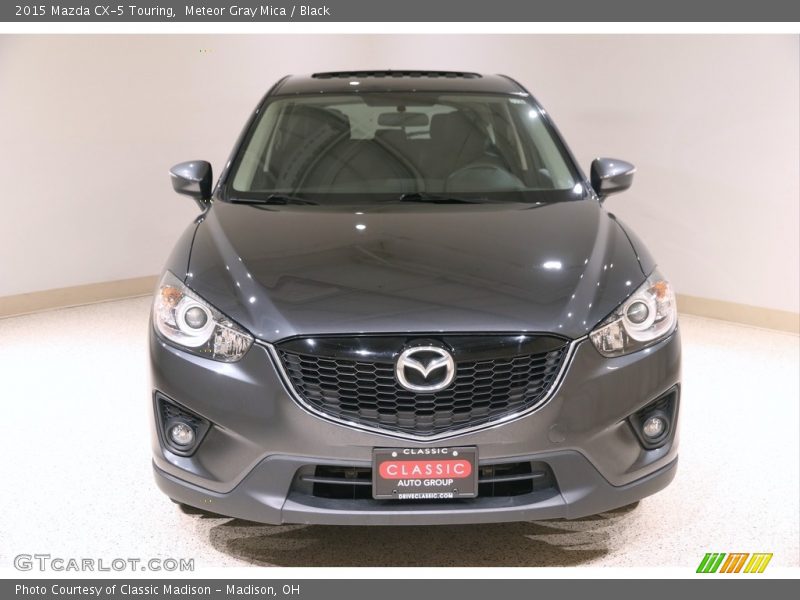 Meteor Gray Mica / Black 2015 Mazda CX-5 Touring