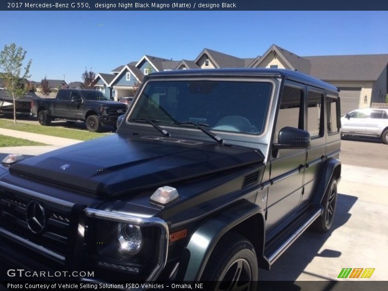 designo Night Black Magno (Matte) / designo Black 2017 Mercedes-Benz G 550