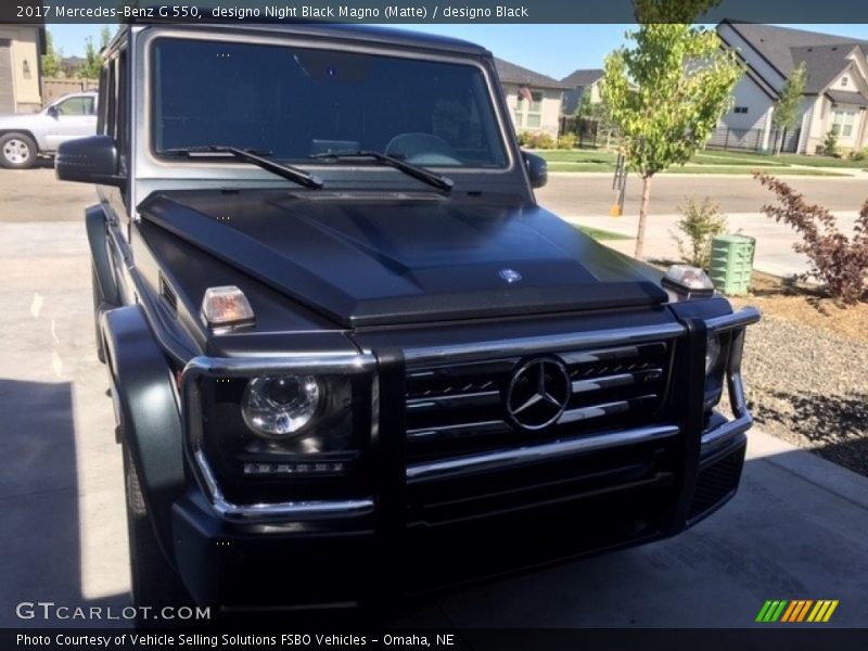 designo Night Black Magno (Matte) / designo Black 2017 Mercedes-Benz G 550