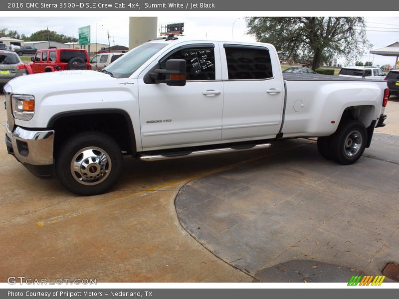  2016 Sierra 3500HD SLE Crew Cab 4x4 Summit White